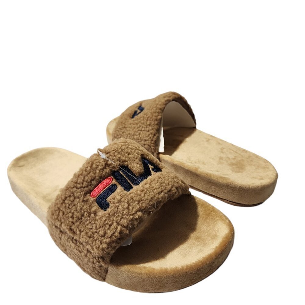 Fila Fuzzy Drifter Womens Slide Sandals Size 8